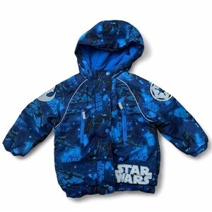 Disney Star Wars camo Reflective zip up hooded jacket